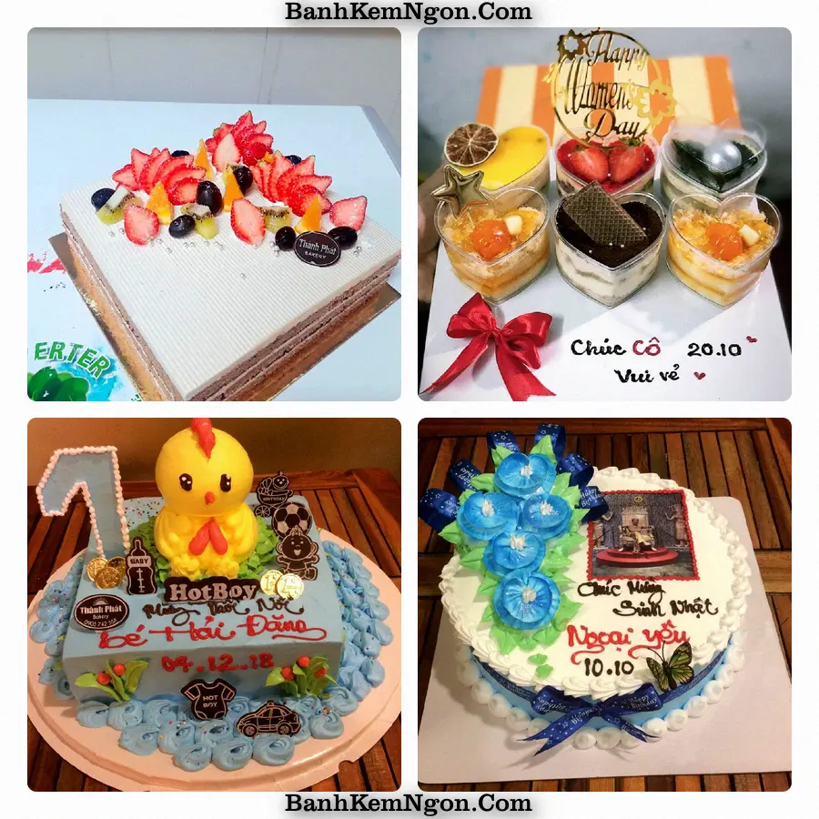Mẫu bánh kem cho Xã Lương Bằng, Tỉnh Hưng Yên