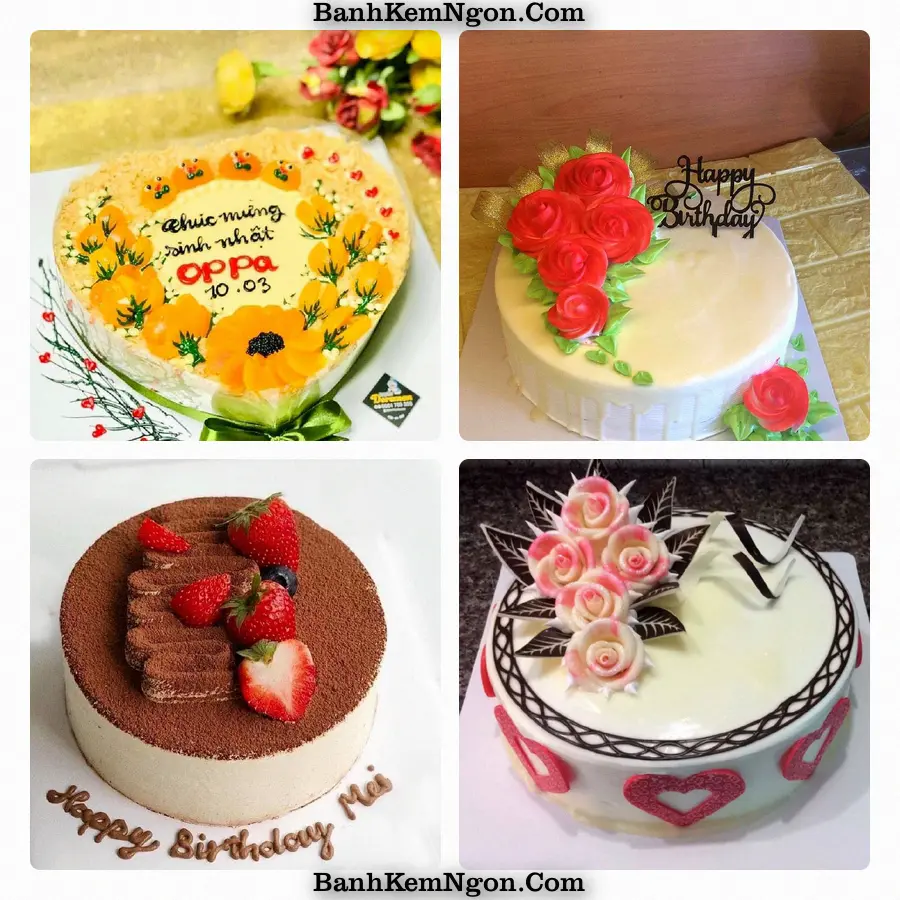Mẫu bánh sinh nhật cho Xã Mỹ Yên, Tỉnh Tây Ninh