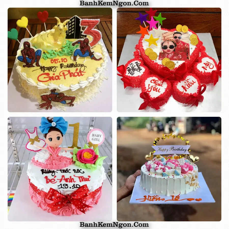 Mẫu bánh sinh nhật cho Xã Quảng Bình, Tỉnh Thanh Hóa