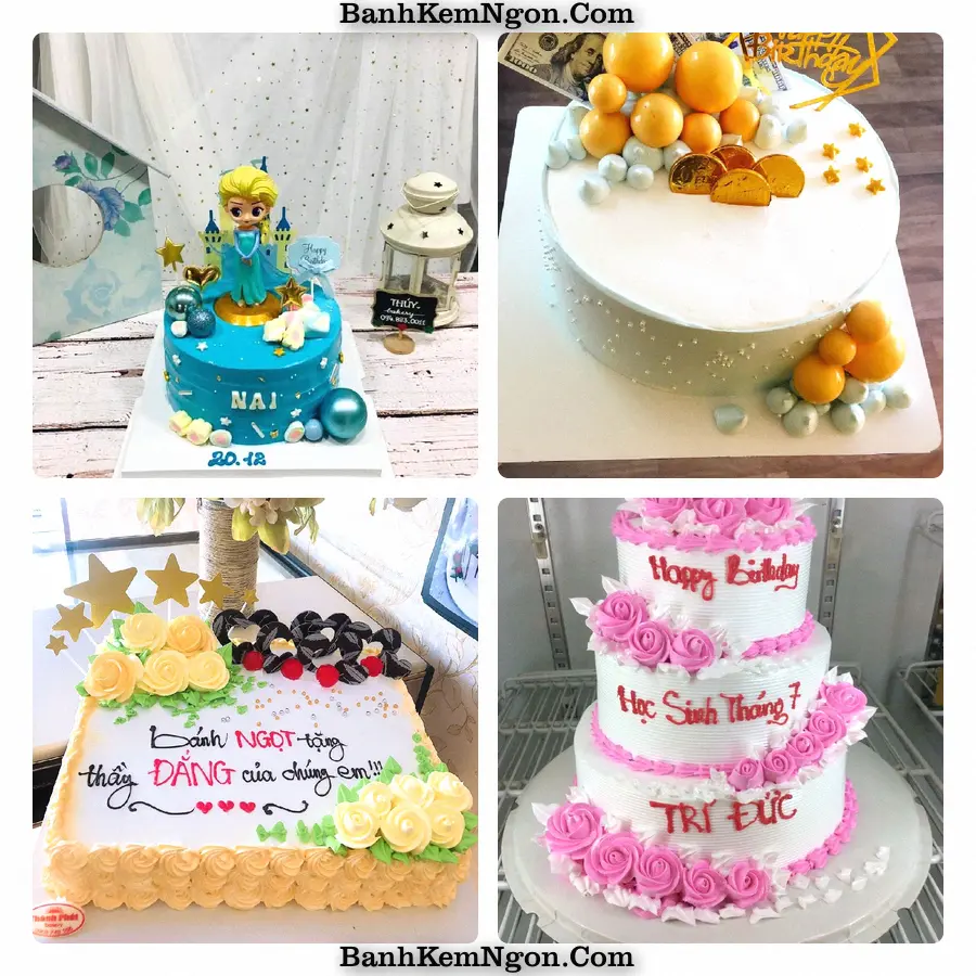 Mẫu bánh kem cho Xã Tân Minh, Thành phố Hải Phòng