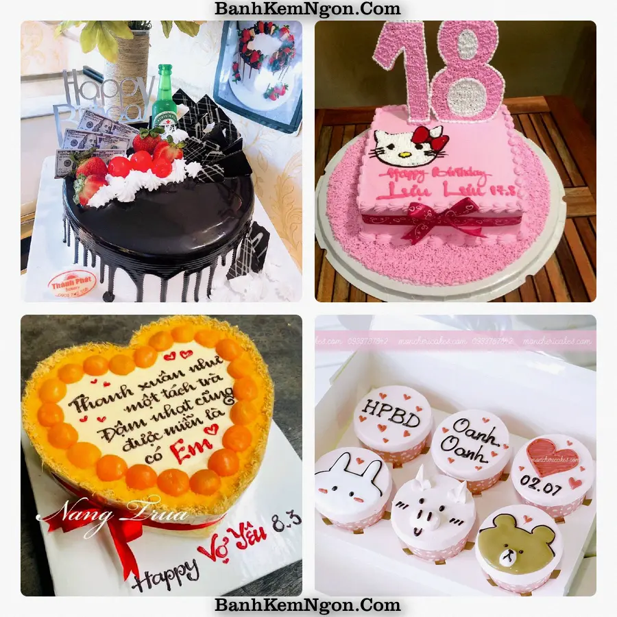 Mẫu bánh sinh nhật cho Xã Thanh Miện, Thành phố Hải Phòng