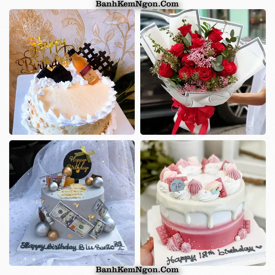 Mẫu bánh sinh nhật cho Xã Tuy Phước Bắc, Tỉnh Gia Lai