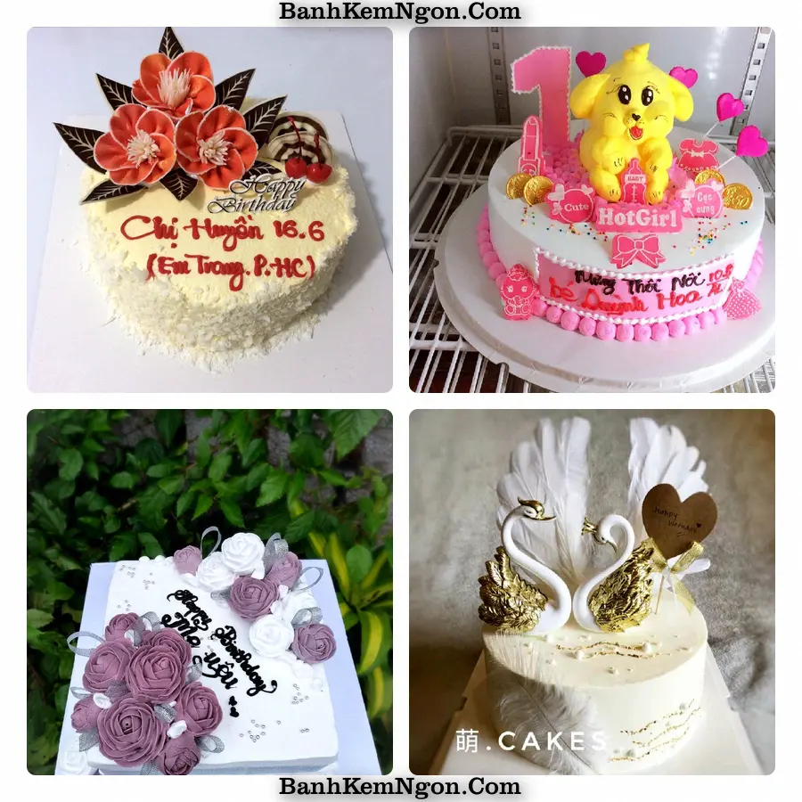 Mẫu bánh kem cho Xã Tuy Phước Đông, Tỉnh Gia Lai