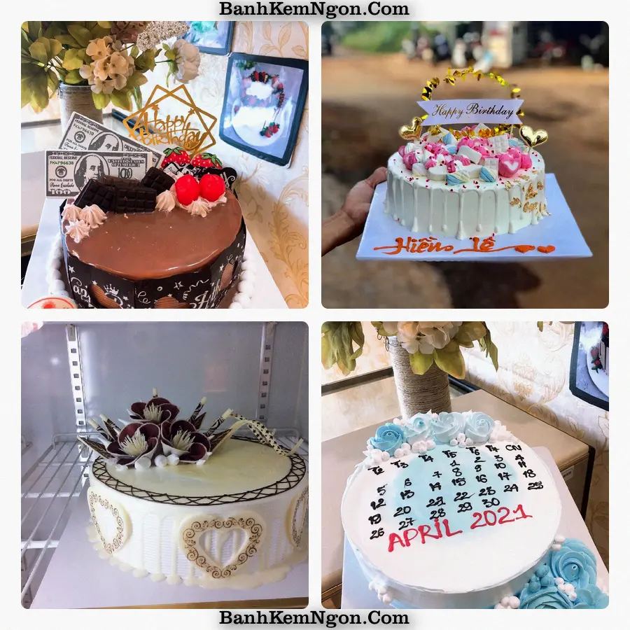 Mẫu bánh kem cho Xã Vĩnh Am, Thành phố Hải Phòng
