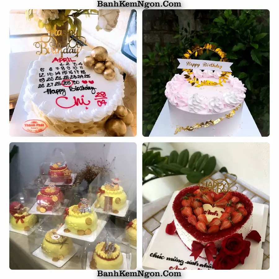 Mẫu bánh kem cho Xã Vĩnh Bình, Tỉnh Đồng Tháp