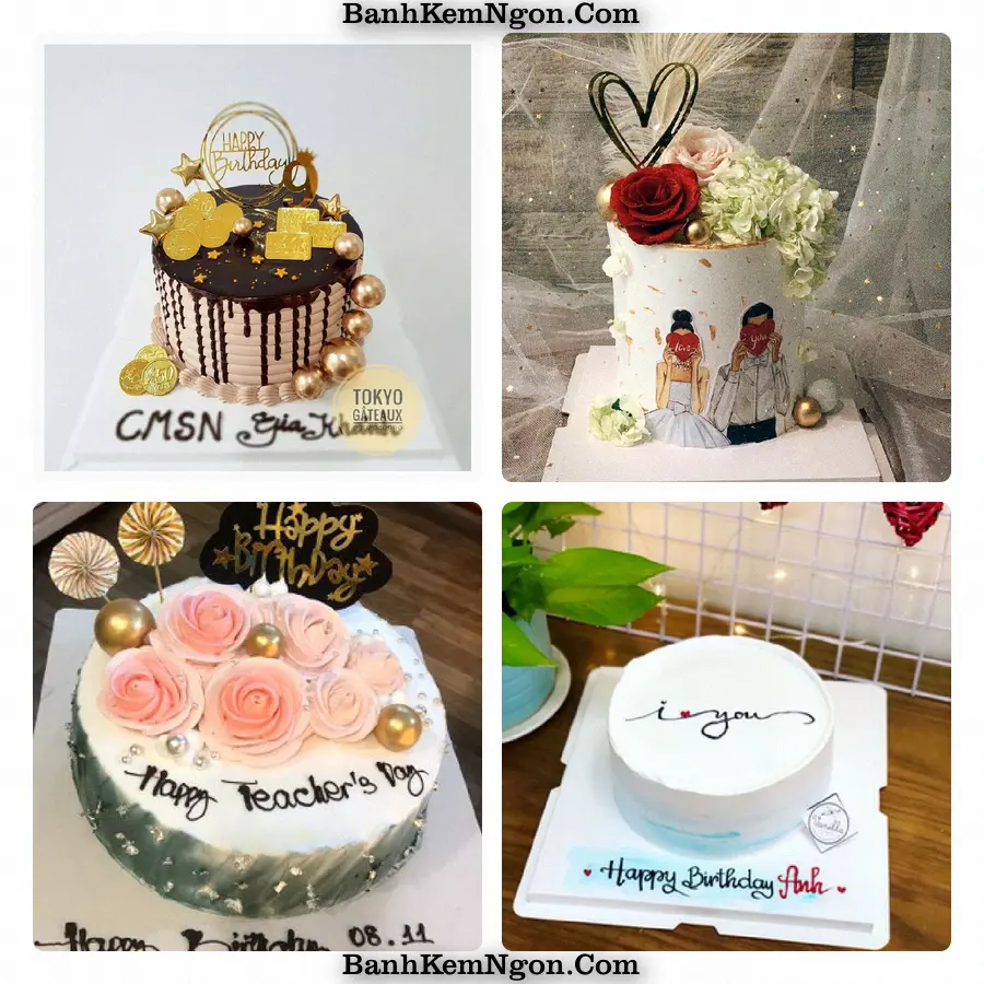 Mẫu bánh sinh nhật cho Xã Xuân Cẩm, Tỉnh Bắc Ninh