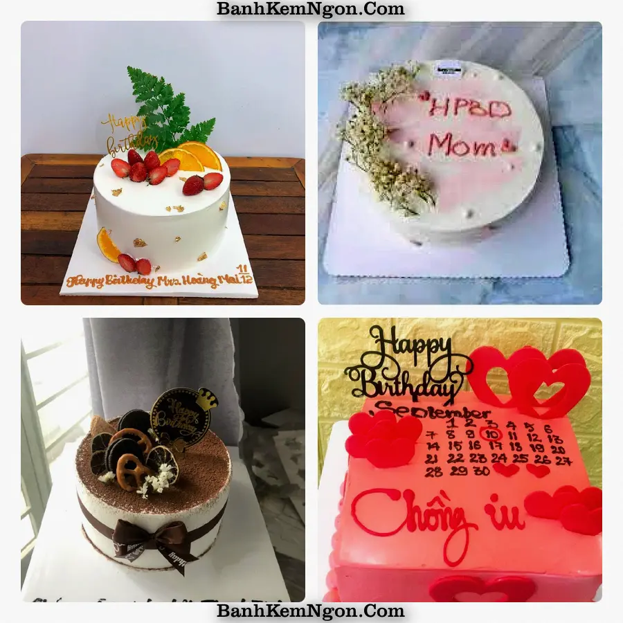 Bánh kem cho dịp mừng tại Vĩnh Châu - Sóc Trăng