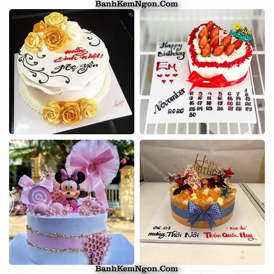 Bánh kem cho dịp mừng tại Xã Bản Nguyên - Tỉnh Phú Thọ