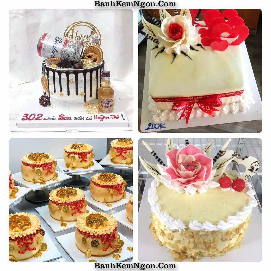 Bánh kem cho dịp mừng tại Xã Phước Mỹ Trung - Tỉnh Vĩnh Long